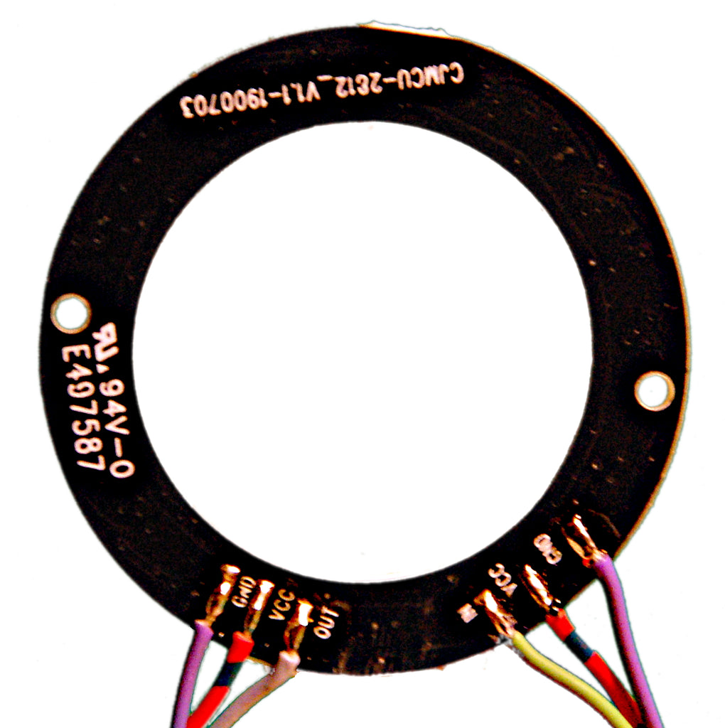 Figure 14: LED ring at the back - right feeding, left forwarding