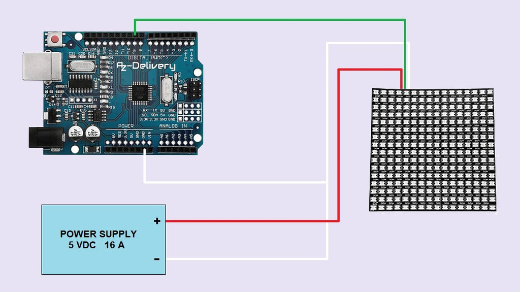 Schaltplan mit ATmega328