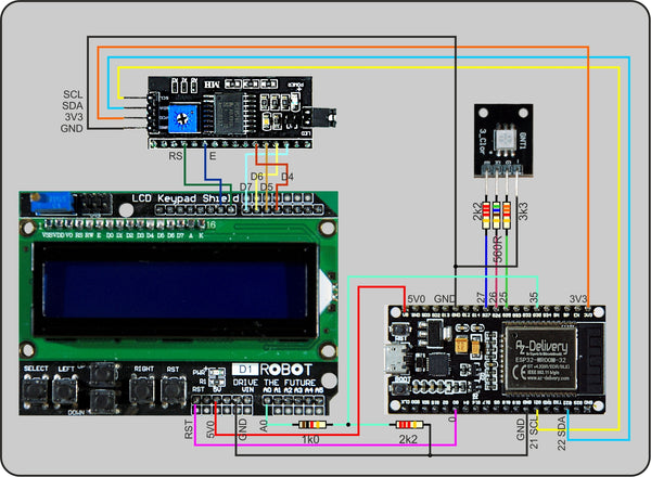 Abbildung 13: MQTT-Monitor Schaltung