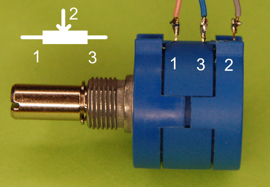 Figure 4: circuit of the ten-speed potentiometer