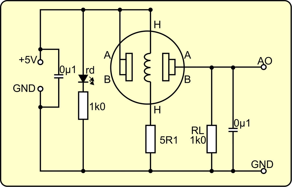 Figure 1: sensor circuit