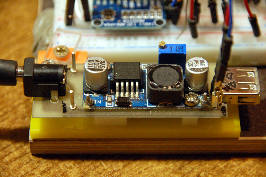 Figure 10: Voltage supply with Buck's Contribe