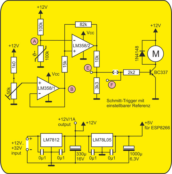 Abbildung 7: Thermostat mit LM358