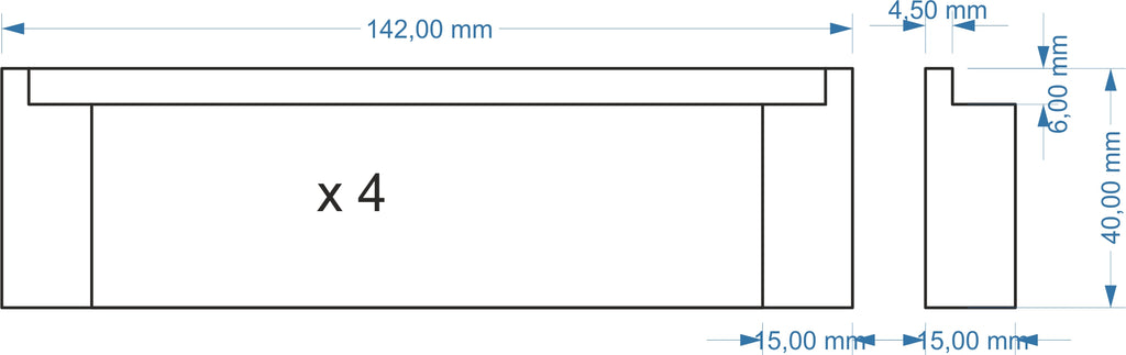 Abbildung 3: Tischlampe Rahmen