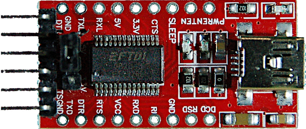 Figure 5: USB-RS232 adapter FTDI232RL