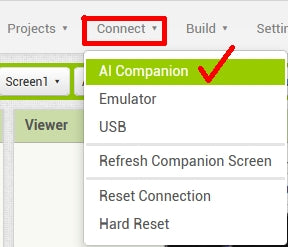 Figure 9: Connect to AI Companion