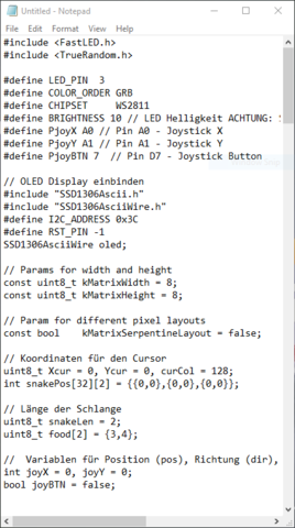 Notepad-codeweergave