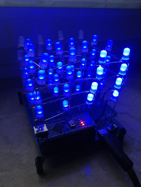 Proyecto estudiantil: cubo LED –