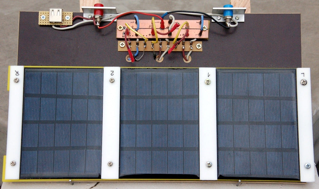 Figure 1: Mounted solar panel