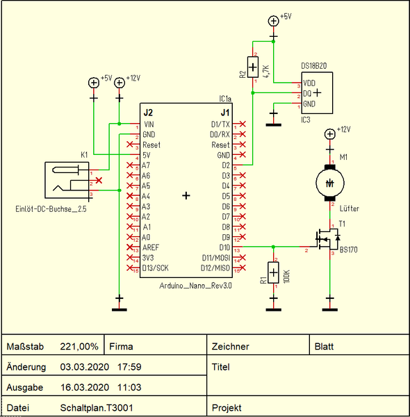 diagrama de circuito