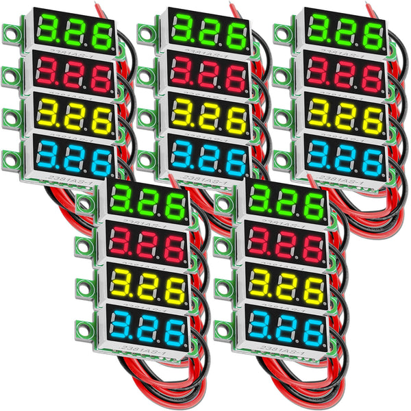 AZDelivery Voltmètre Ampèremètre Module DSN-VC288 avec LED