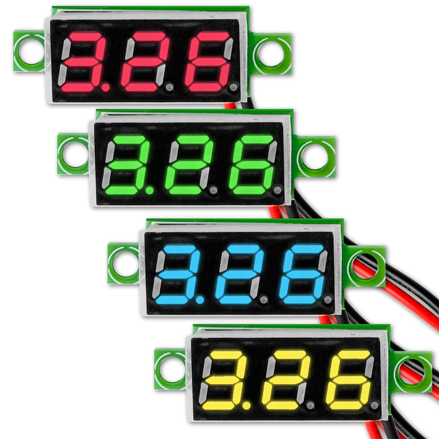 HW-140 DC-DC Buck Boost Converter Step Up/Down, LCD-Anzeige, 3A 5,5V-3