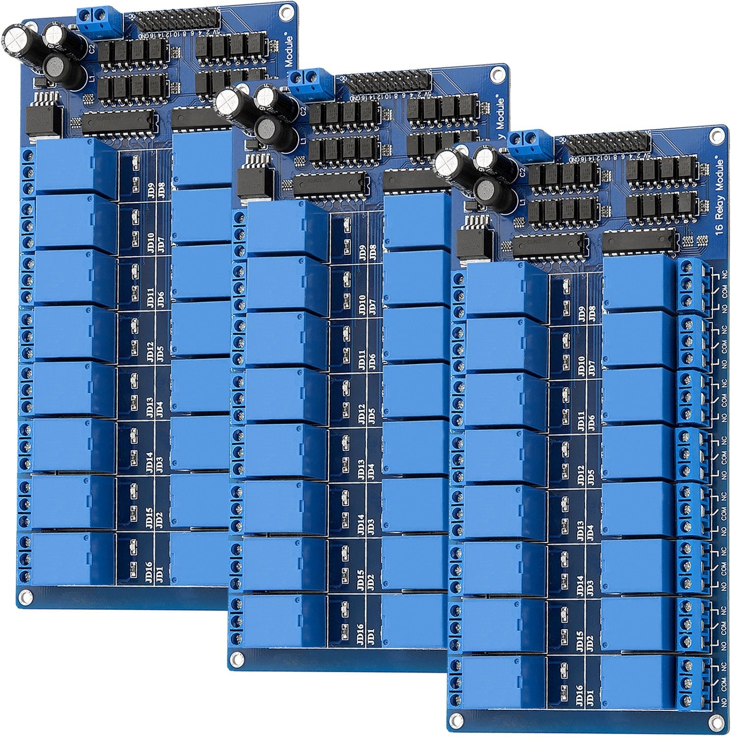 Lot de 10 modules relais 5 V, carte relais 1 canal avec optocoupleur, carte  d'extension déclencheur, module de relais prend en charge les déclencheurs  de haut et bas niveau pour Arduino 
