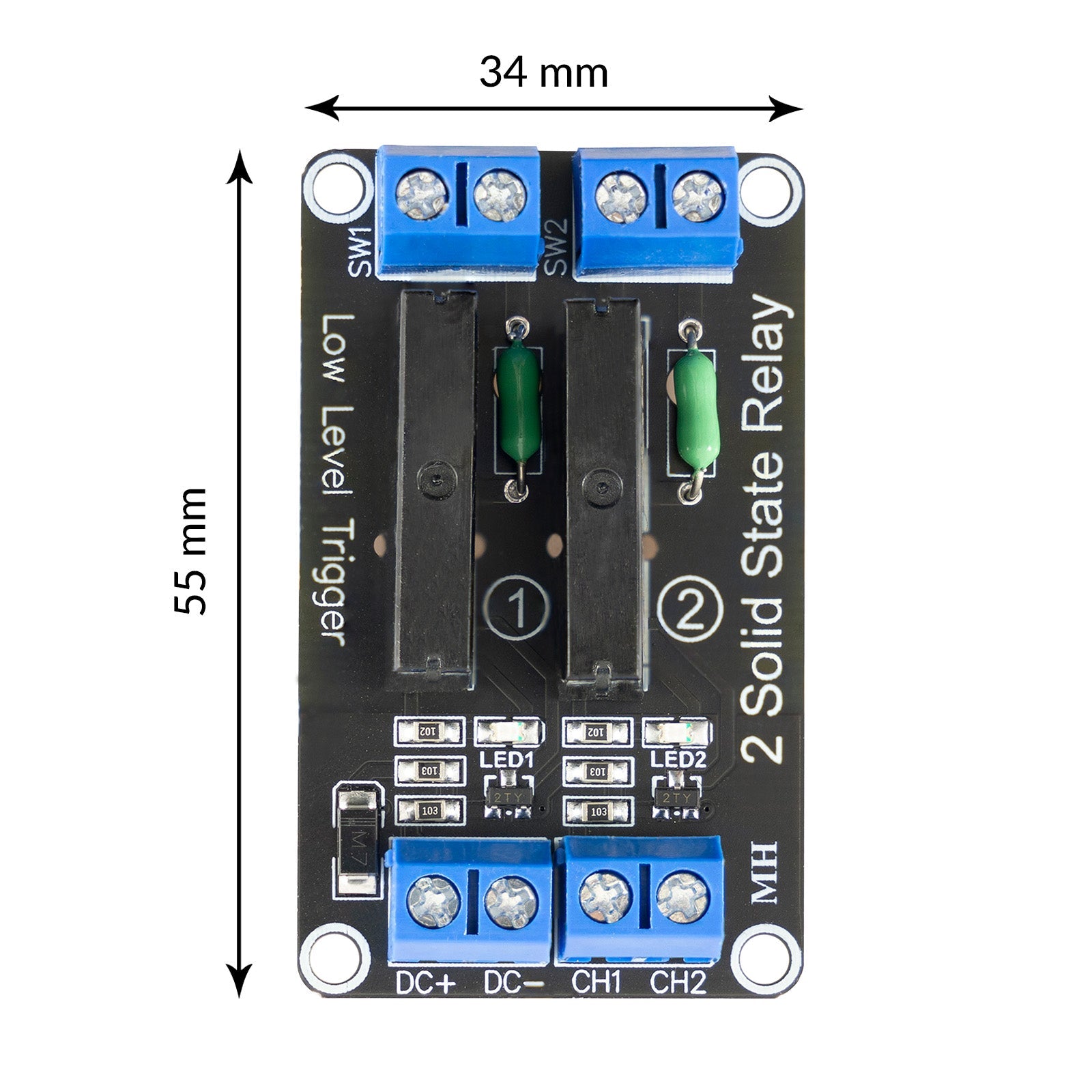 Relais 5V Module 2 Canaux - Arduino