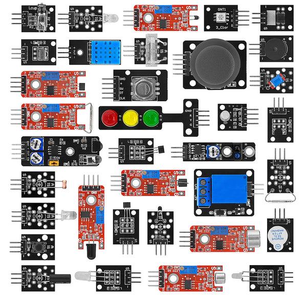 35 in 1 Kit Sensore e Kit Accessorio compatibile con Arduino e Raspberry Pi