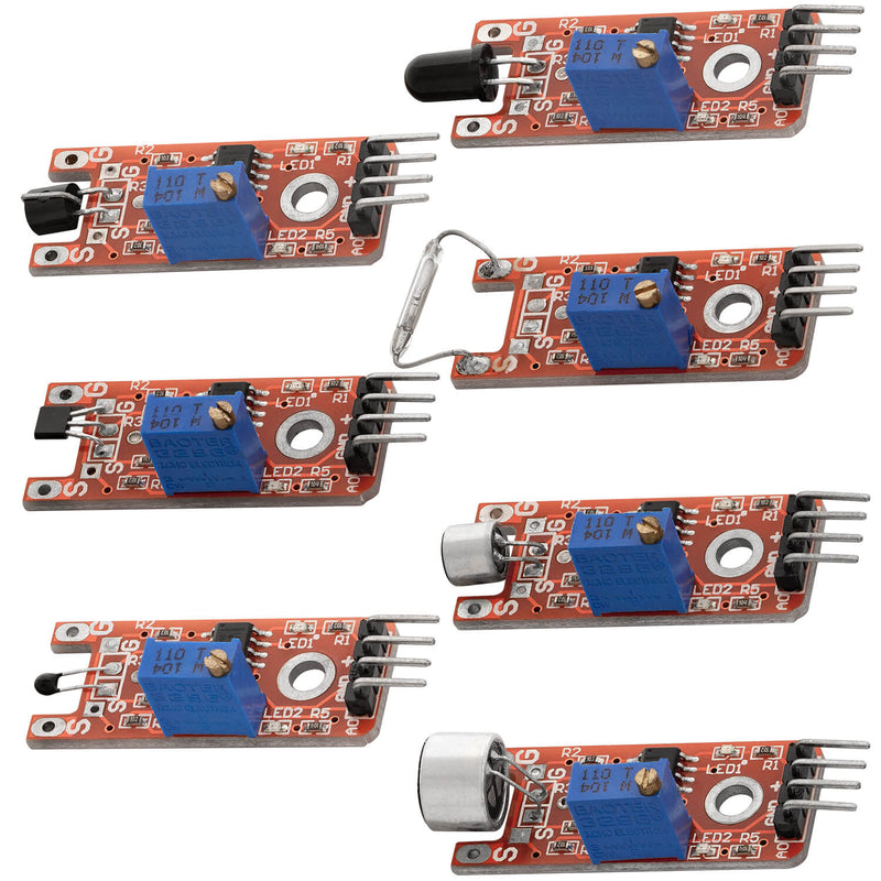 nyheder besked Wreck 35 in 1 set accessories sensor kit module compatible with microcontrollers  – AZ-Delivery