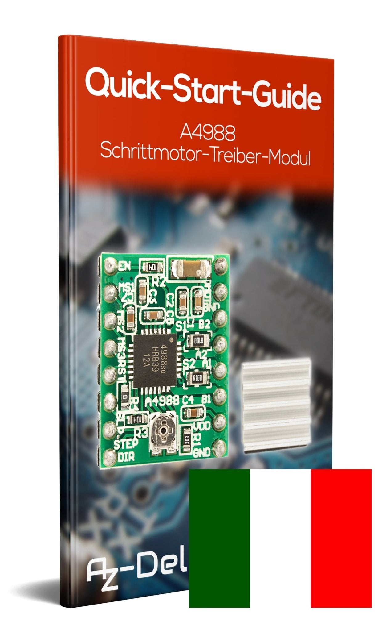 A4988 Step motor driver module with heat sink