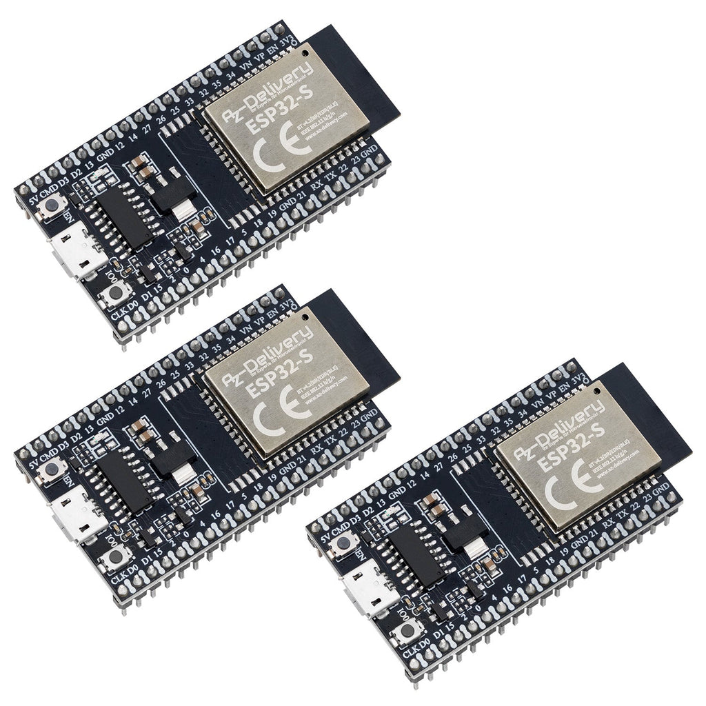 ESP32S Dev Kit C V4 NodeMCU WLAN Dev Board compatible with Arduino – AZ ...