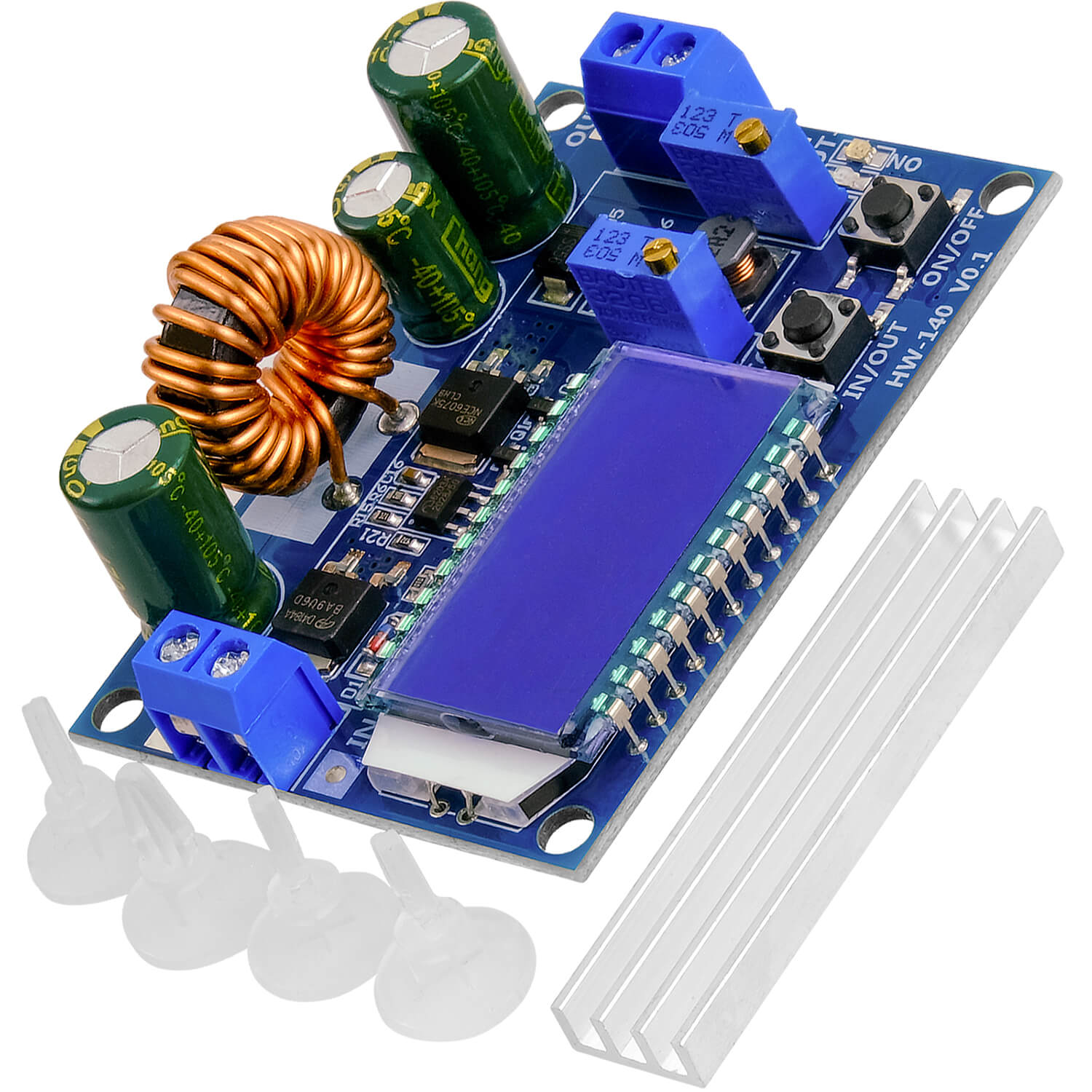 220V zu 12V Mini-Netzteil kompatibel mit Arduino und Raspberry Pi