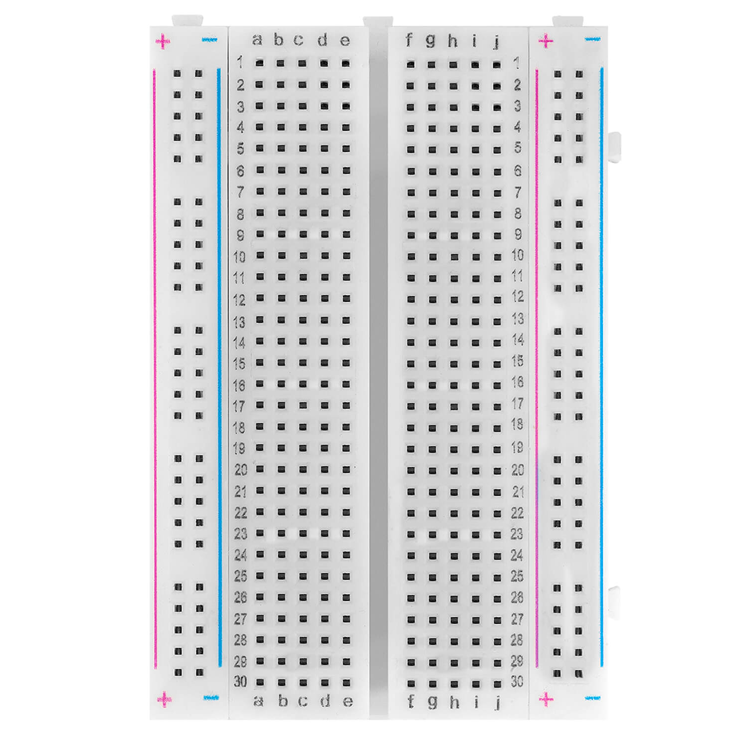 AZDelivery MB 102 Kit Électronique: Platine d'essai à 830 Points Breadboard  + Adaptateur Secteur (3,3V/5V) + 65 Morceaux de câbles Compatible avec