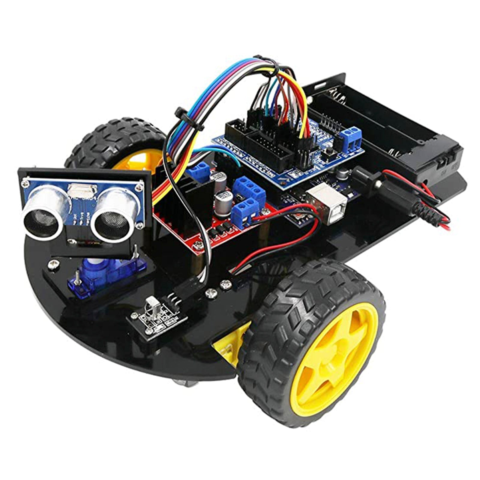 KIT Robot Voiture 2WD esp8266-wifi suiveur detecteur d'obstacles