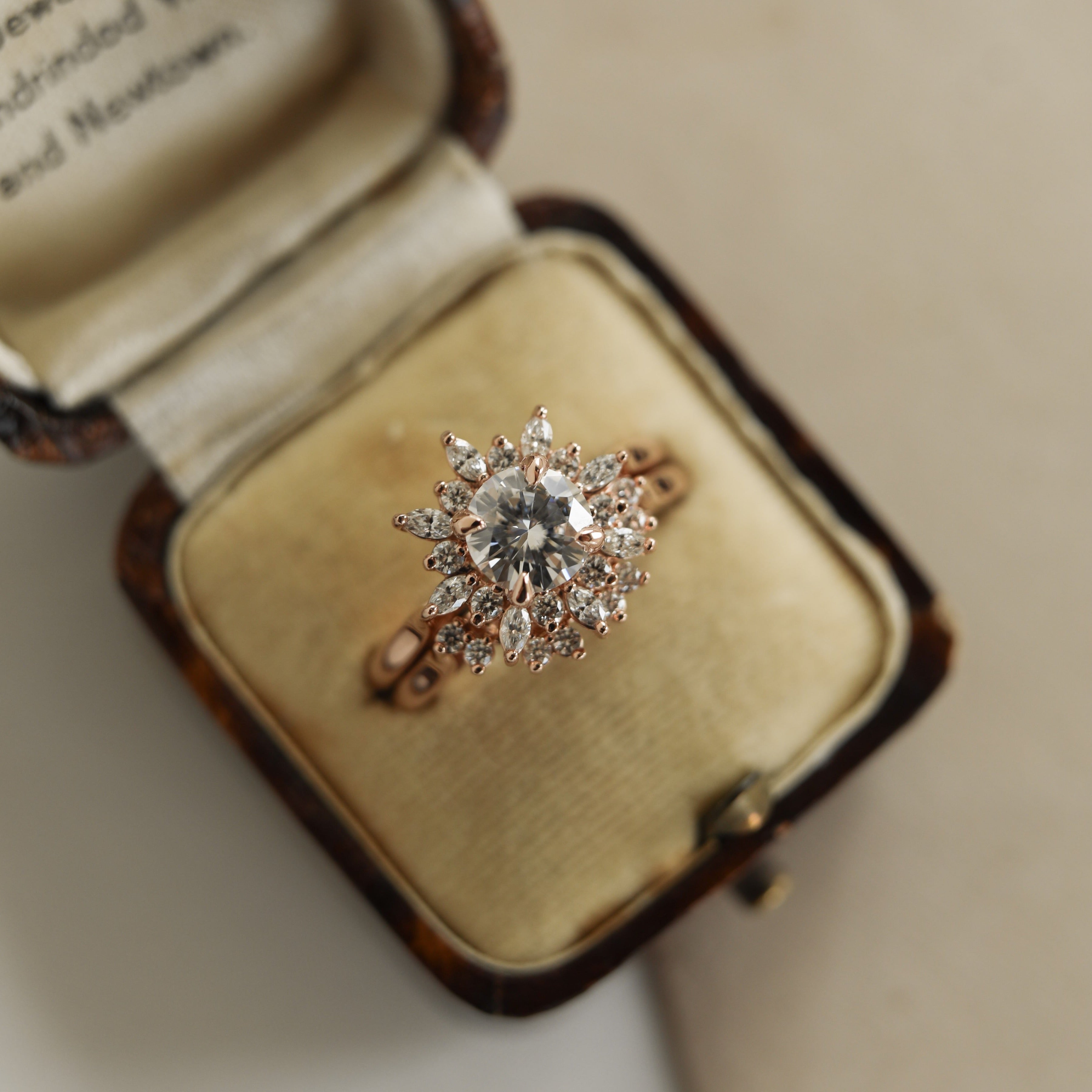 Liberty Wedding Set - Ready to Ship - Rose Gold