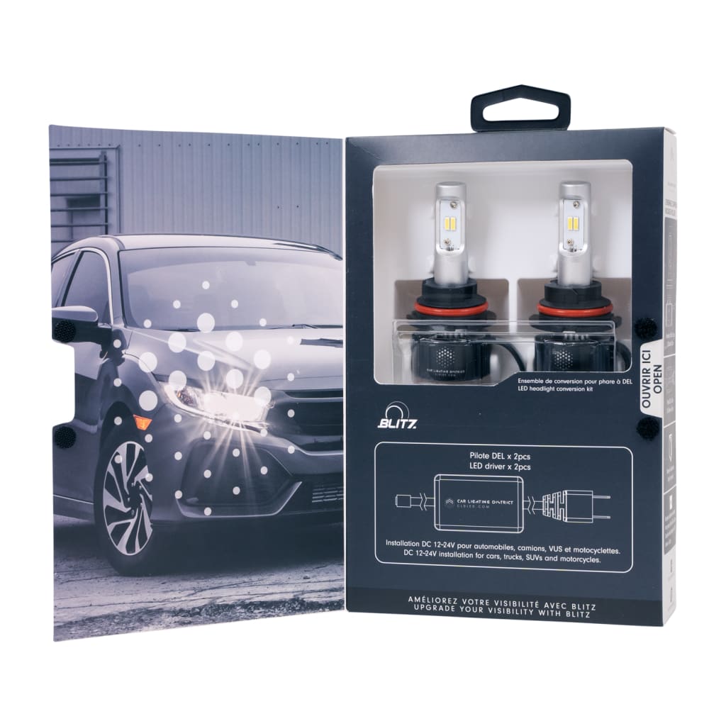 HINISO H4/H19/9003 LED Headlight Bulbs at Rs 5490.00/piece, HID Headlights  in New Delhi