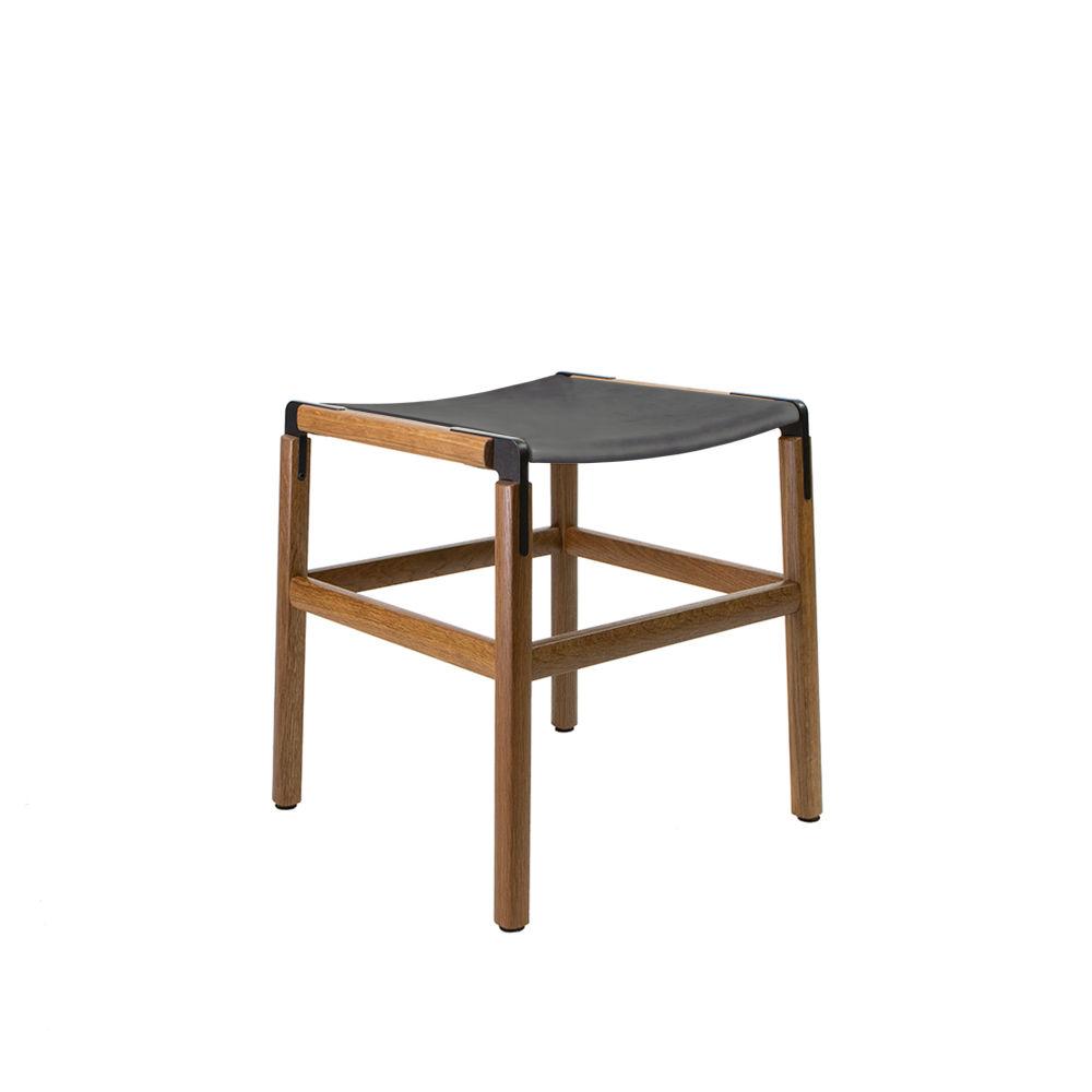 Shorty - Oxidized Oak, Black, SN Leather, Seat Only, Lava