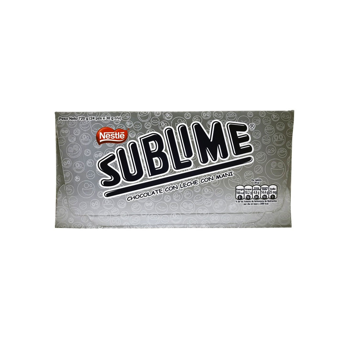 Nestle Sublime Milk Chocolate and Peanuts 720 gr. - Kosmos Peru product image