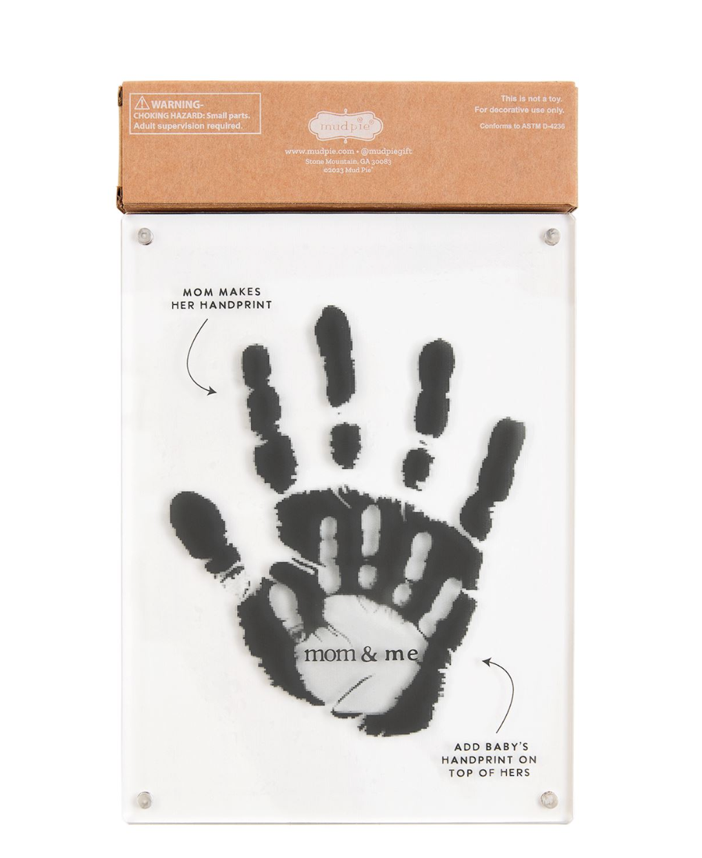 Mom & Me Handprint Frame Kit