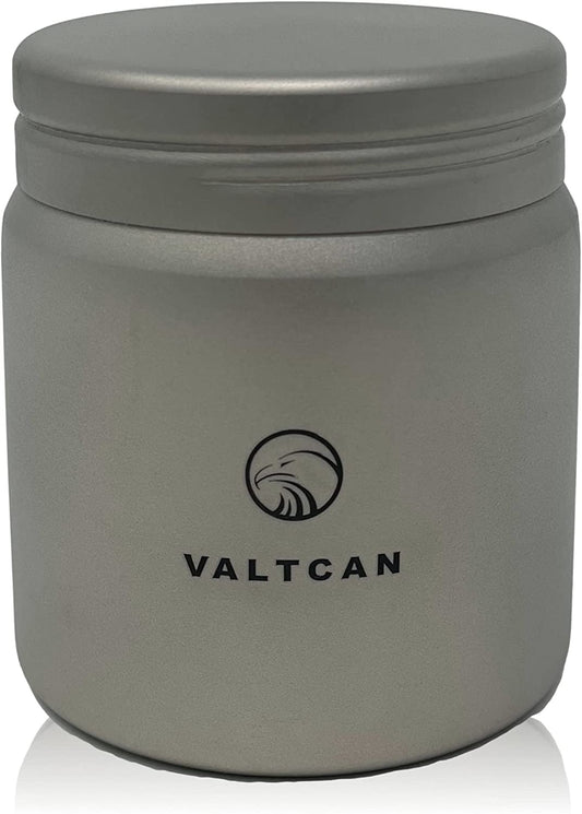 Valtcan 1000ml Titanium Kettle Pot Camping Water with Tight Lid Handle