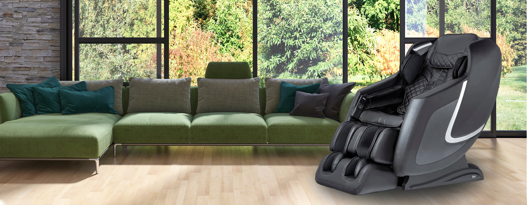 AmaMedic 3D Premium Massage Chair LIFESTYLE IMAGE