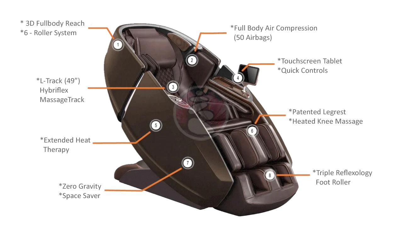 Daiwa Supreme Hybrid Massage Chair