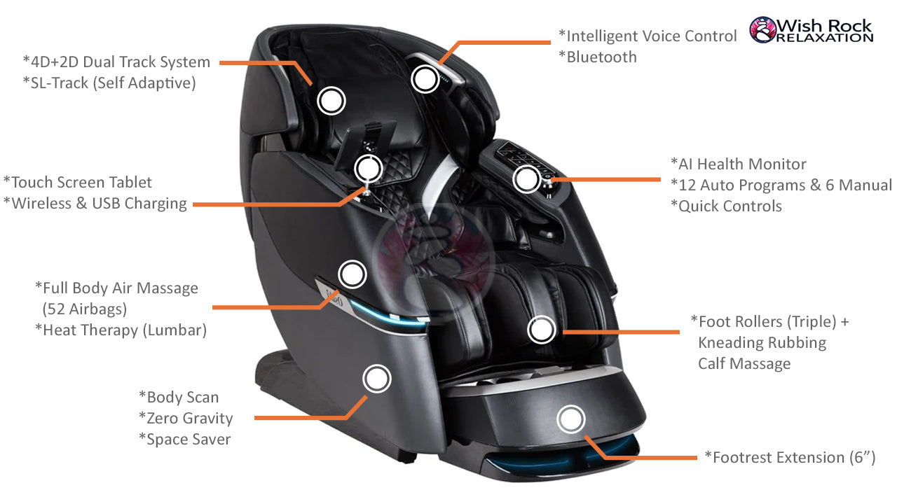 Osaki OS-Ai Vivo 4D + 2D Massage Chair