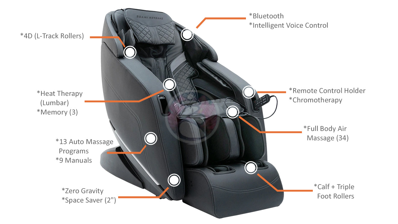 Sharper Image Axis™ 4D Massage Chair