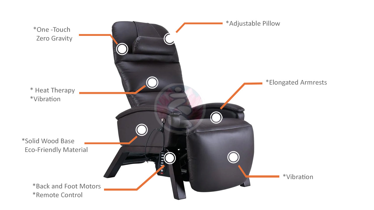 Svago ZGR Plus Zero Gravity Chair (SV395)
