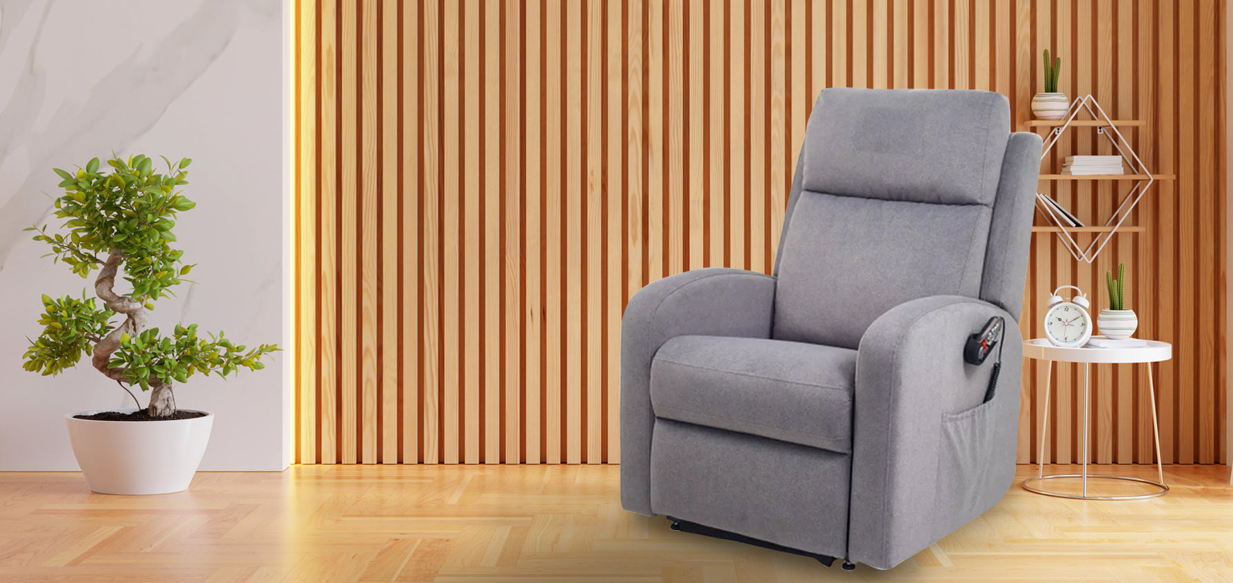 UltraCozy UC673 by UltraComfort 5-Zone Zero Gravity Power Recliner - Showroom