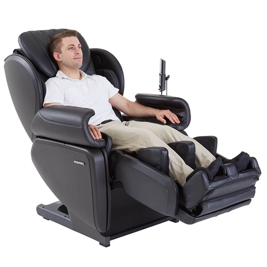 Johnson Wellness J6800 Black 4d Luxury Massage Chair W Hideaway