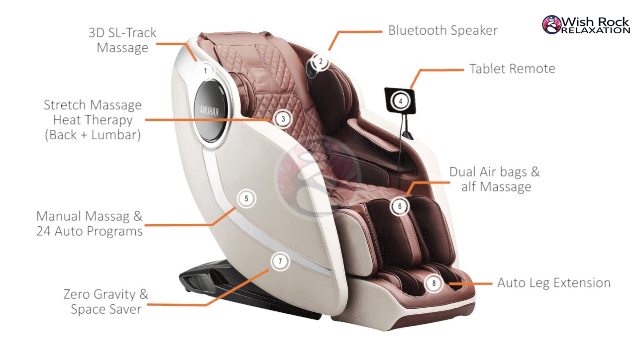 Kahuna Elite Massage Chair Arete GIF