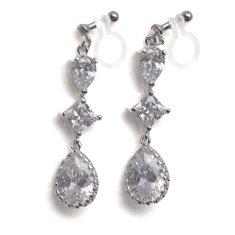 <img src=”Comfortable pierced look dangle chandelier silver cz cubic zirconia crystal invisible clip on earrings MiyabiGrace2” alt=”Comfortable pierced look dangle chandelier silver cz cubic zirconia crystal invisible clip on earrings MiyabiGrace2”/>