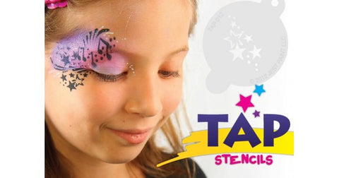 Ooh! Face Painting Stencil  Hearts Sphere (S03) — Jest Paint