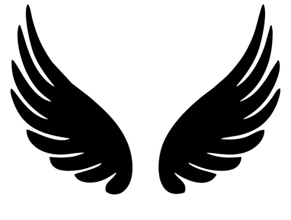 Feather Angel Wings Tattoo Stencil  Tattoobitecom  ClipArt Best   ClipArt Best