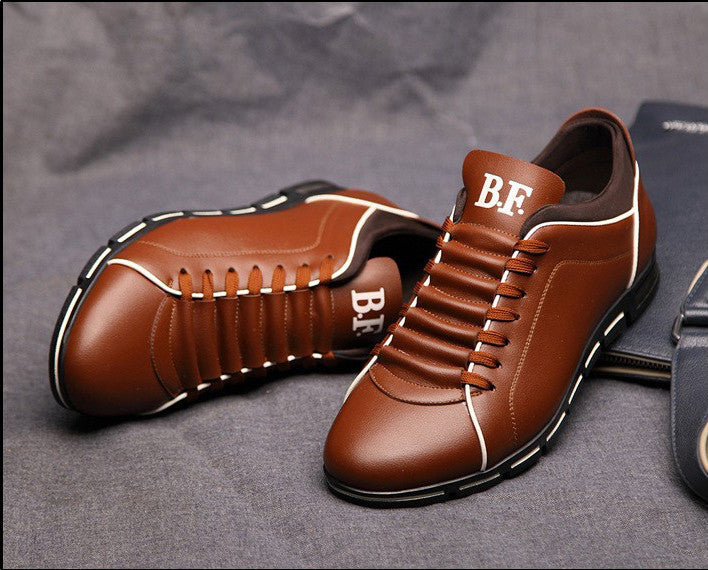 Shoes - New England Male Breathable Leather Casual Shoes(Buy One Get O ...