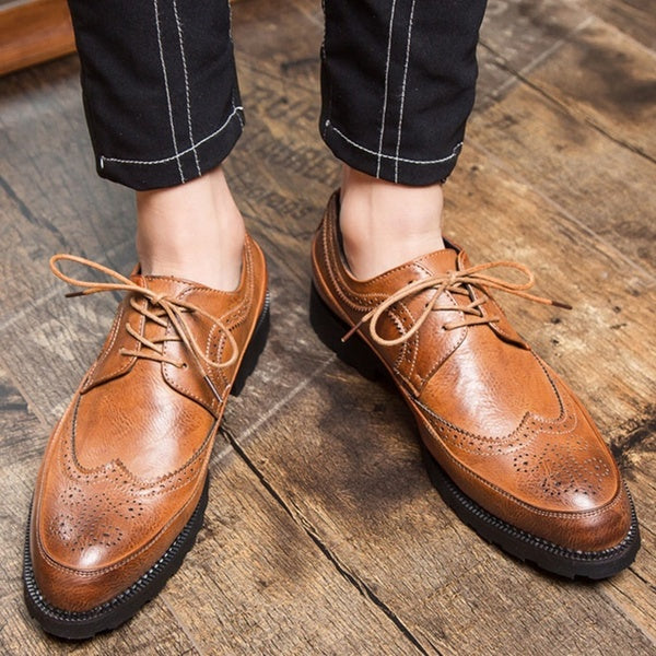 Shoes - 2019 Spring Leather Oxfords 