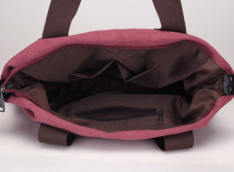 Bag - 2018 Spring New Large Pocket Canvas Handbags (Buy one Get one 20 ...