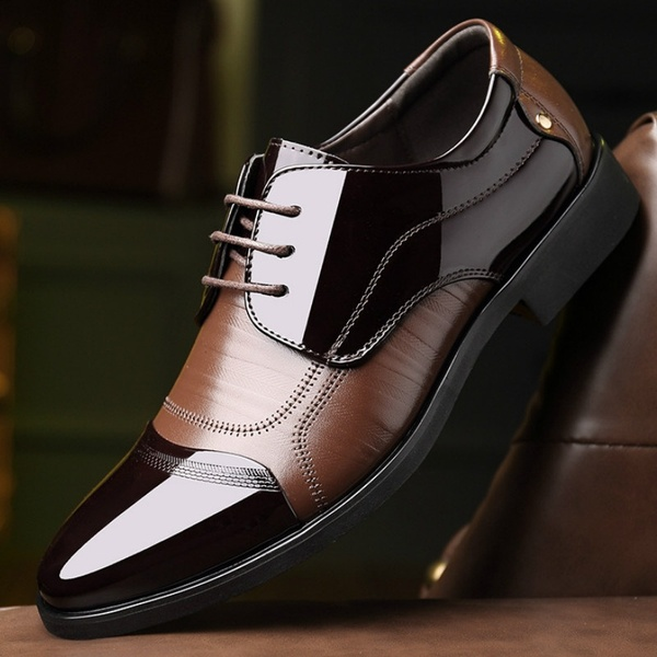 men's patent leather shoes