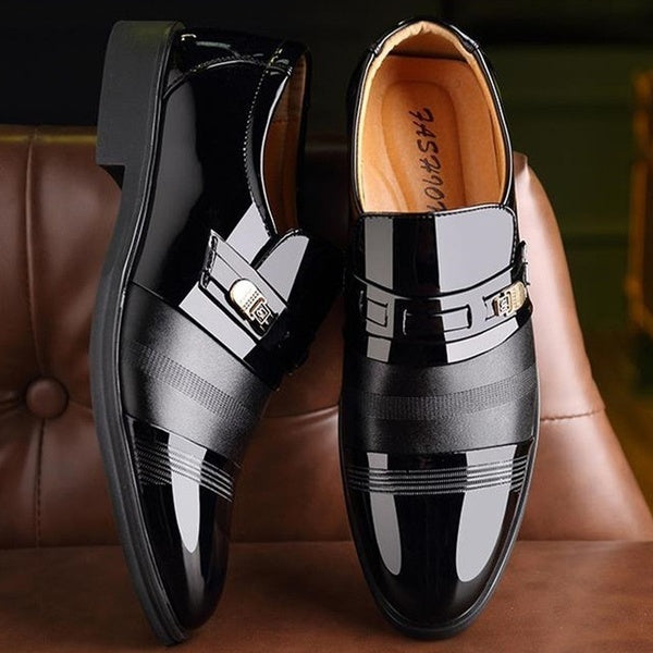 Shoes - Fashion Men's Leather Business Dress Shoes – Kaaum