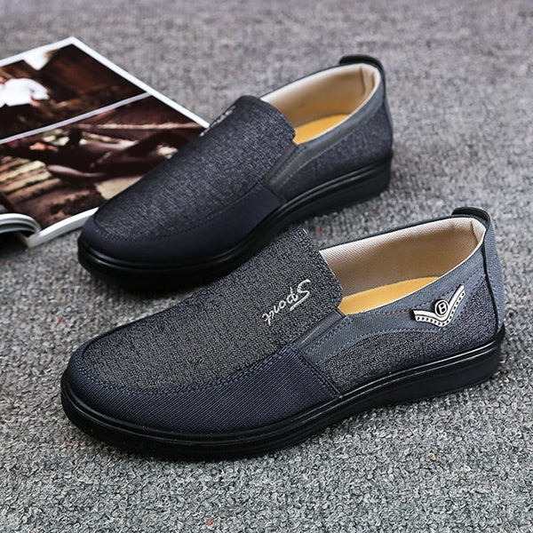 Shoes - Large Size Men's Fashion Style Comfortable Flat Slip On Shoes ...