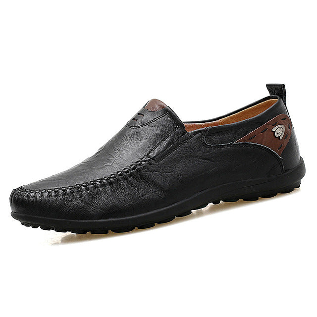 Kaaum New Soft Leather Handmade Casual Men's Loafers