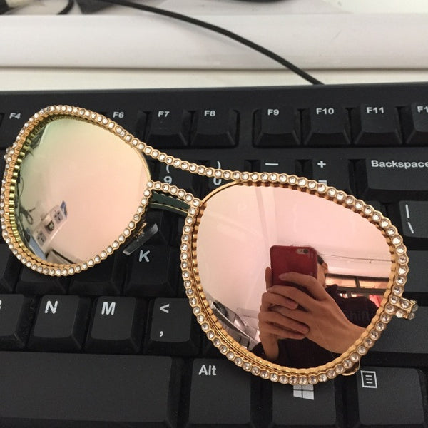 rhinestone sunglasses